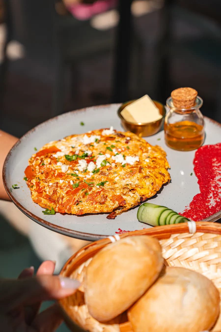 Shakshuka in der Tajine